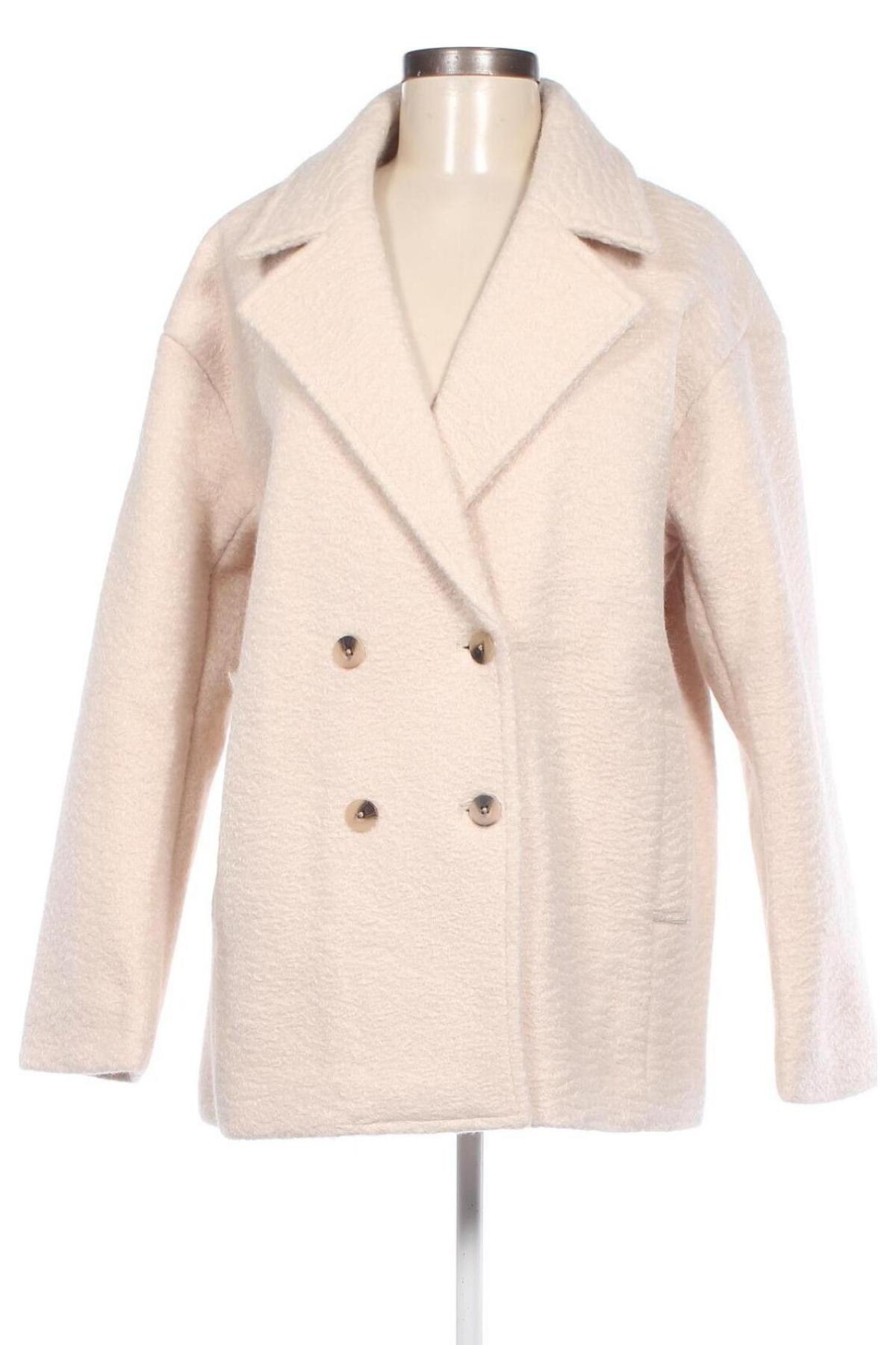 Damenmantel Pieces, Größe L, Farbe Beige, Preis € 34,52