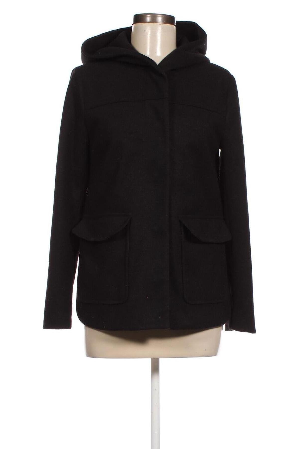 Γυναικείο παλτό Primark, Μέγεθος XXS, Χρώμα Μαύρο, Τιμή 29,79 €
