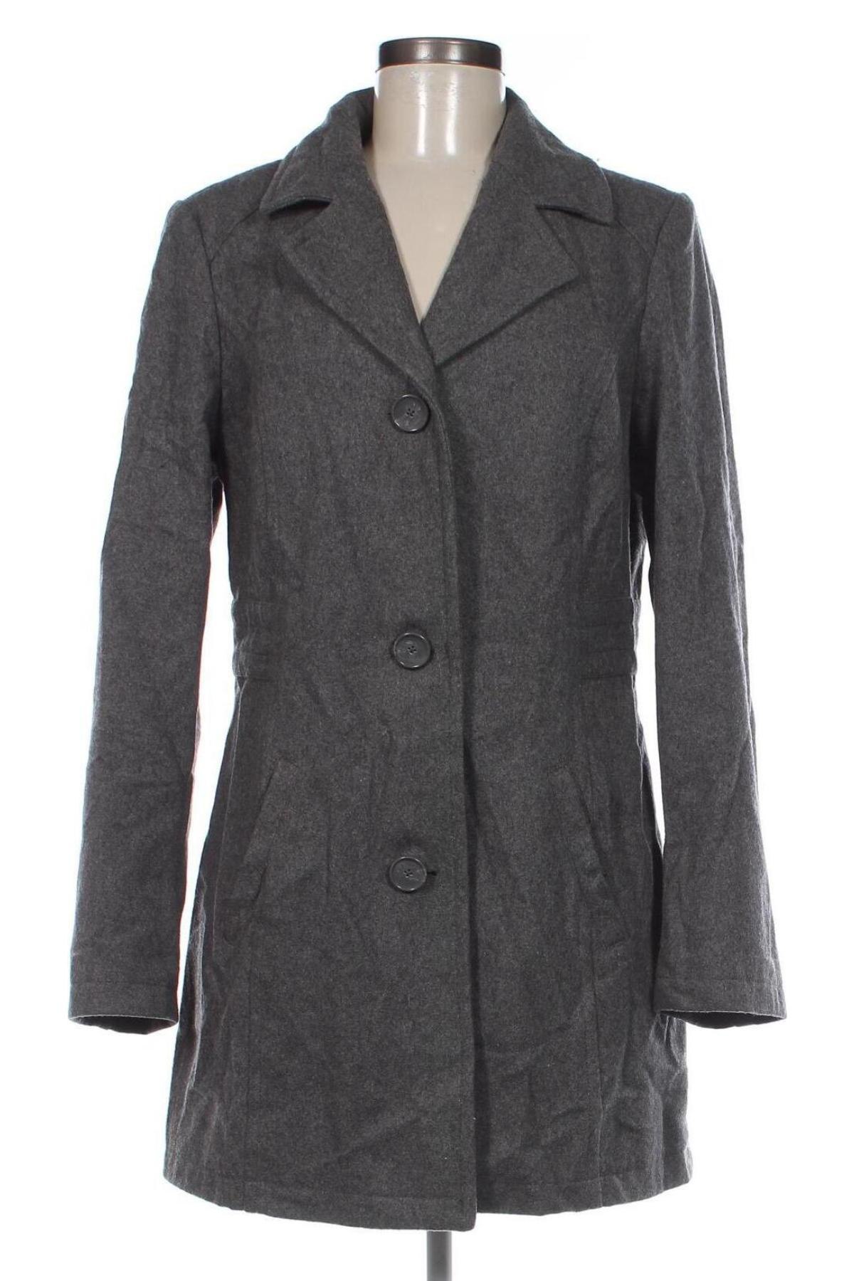 Γυναικείο παλτό S.Oliver, Μέγεθος L, Χρώμα Γκρί, Τιμή 27,74 €