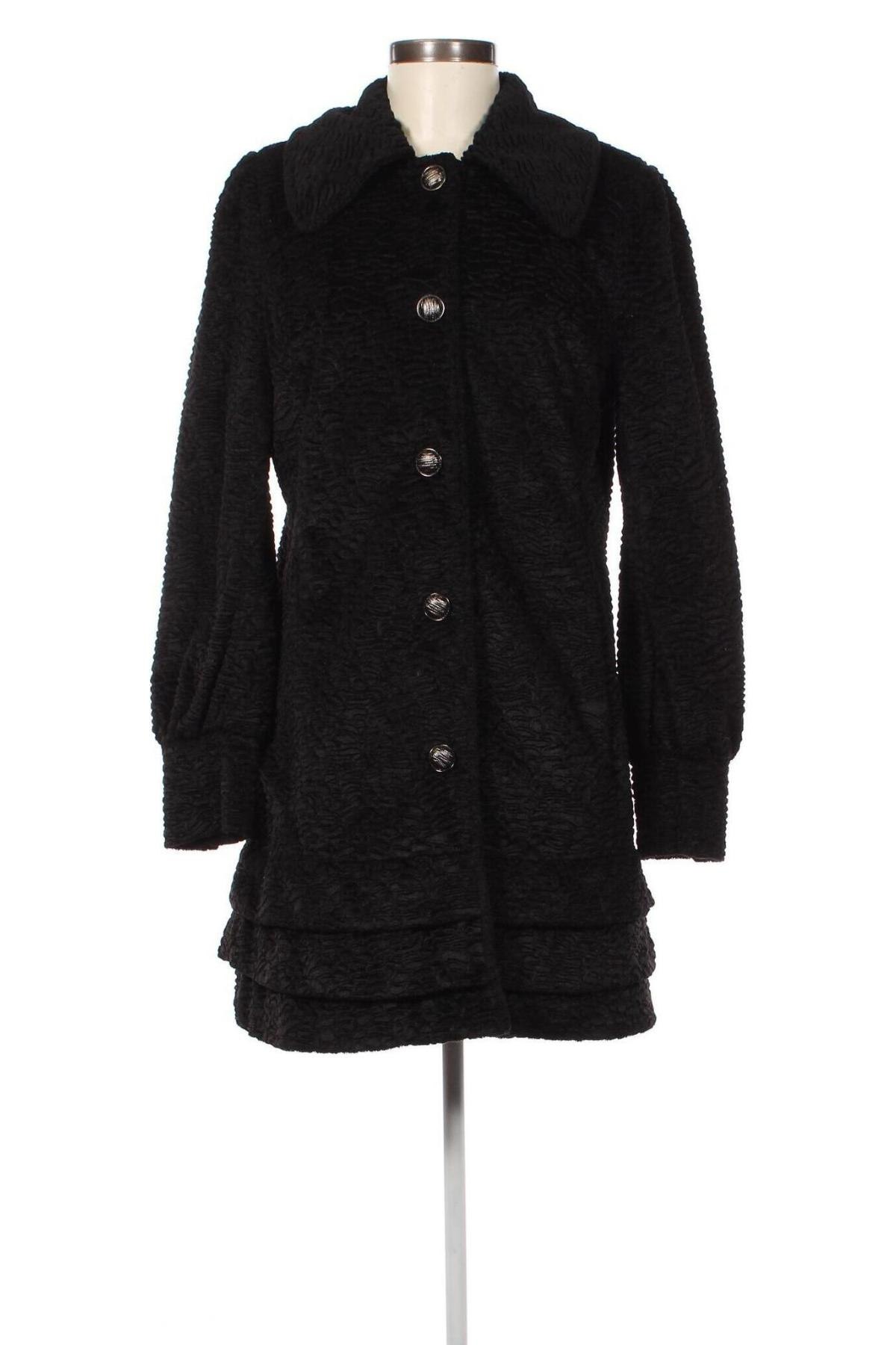 Дамско палто Steve Madden, Размер M, Цвят Черен, Цена 73,80 лв.