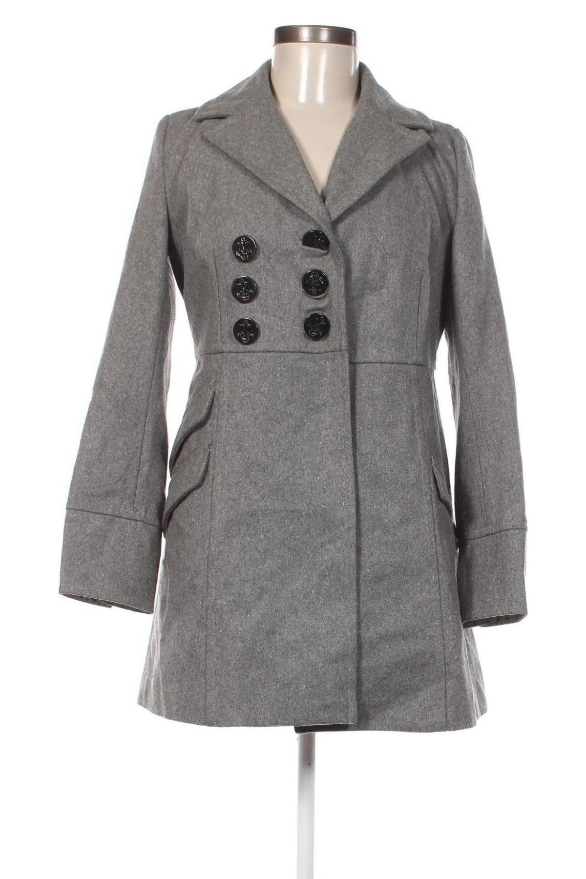 Γυναικείο παλτό Tulle, Μέγεθος XS, Χρώμα Γκρί, Τιμή 39,71 €