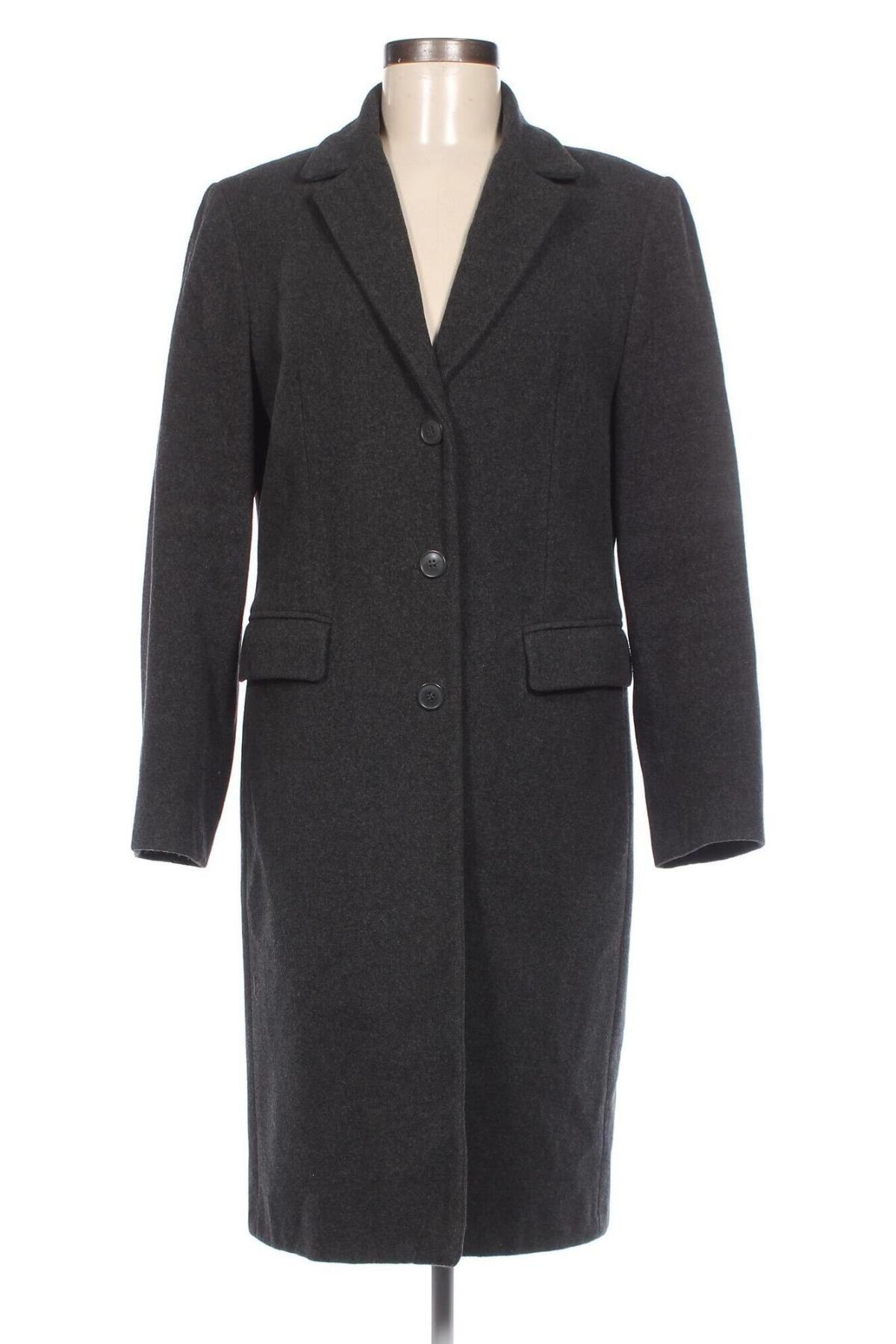 Γυναικείο παλτό United Colors Of Benetton, Μέγεθος S, Χρώμα Γκρί, Τιμή 37,07 €
