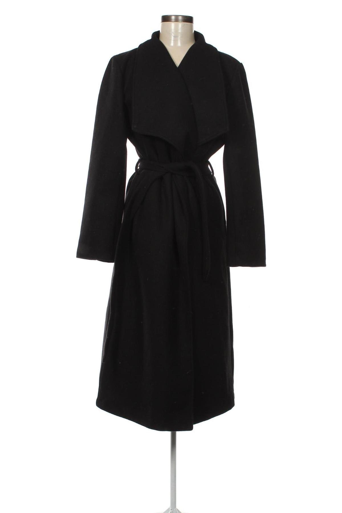 Γυναικείο παλτό VILA, Μέγεθος XL, Χρώμα Μαύρο, Τιμή 37,71 €