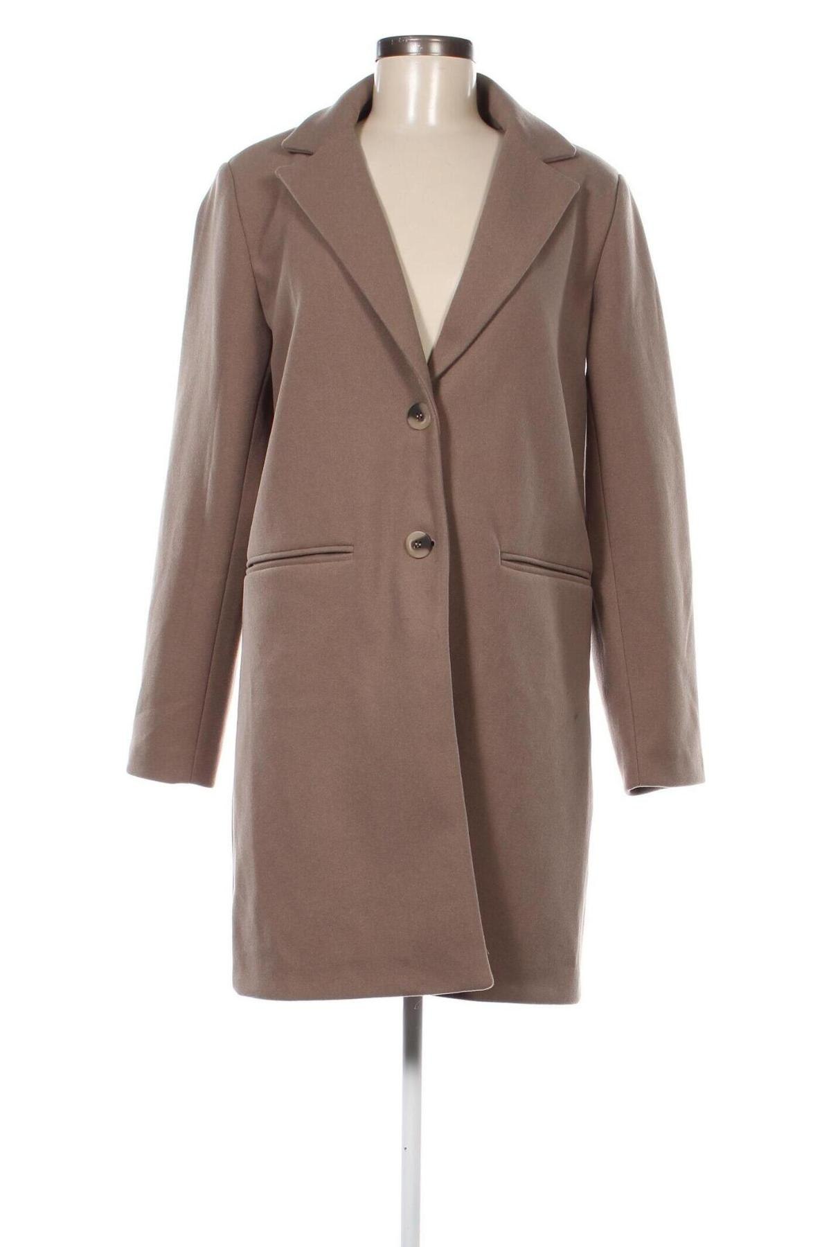 Palton de femei VILA, Mărime M, Culoare Bej, Preț 252,89 Lei