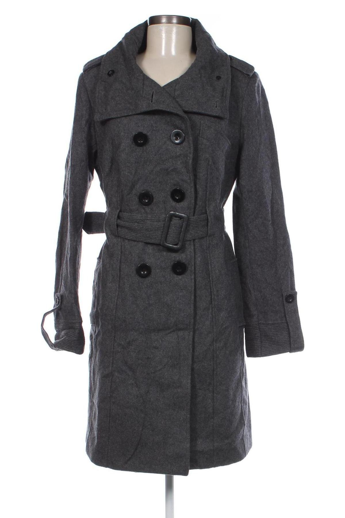 Γυναικείο παλτό VILA, Μέγεθος L, Χρώμα Γκρί, Τιμή 20,07 €