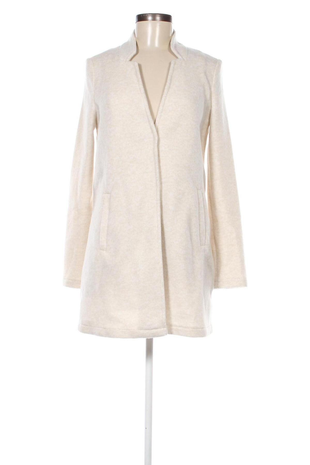 Damenmantel Vero Moda, Größe XS, Farbe Ecru, Preis € 21,71