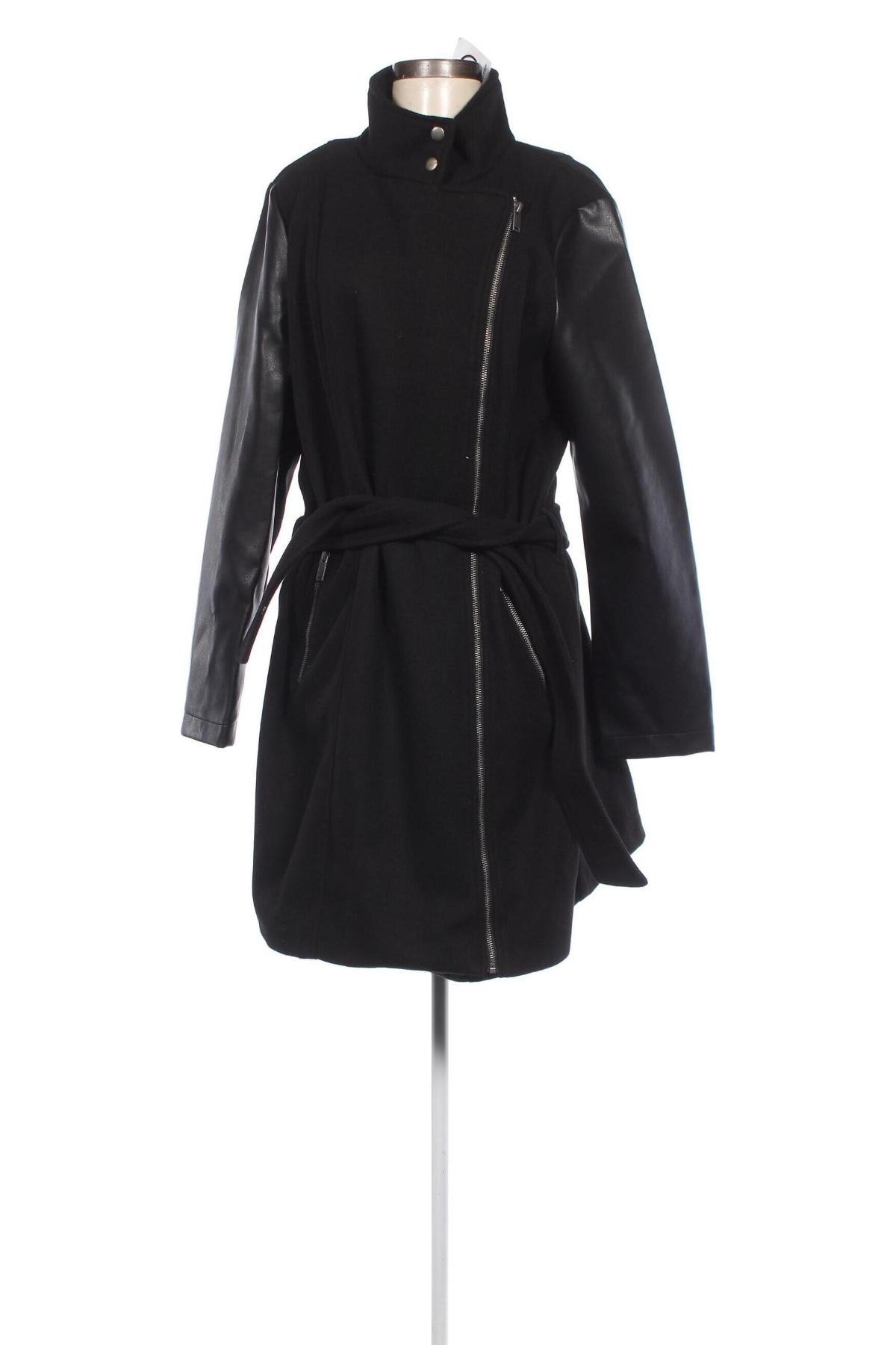 Γυναικείο παλτό Vero Moda, Μέγεθος XXL, Χρώμα Μαύρο, Τιμή 38,35 €