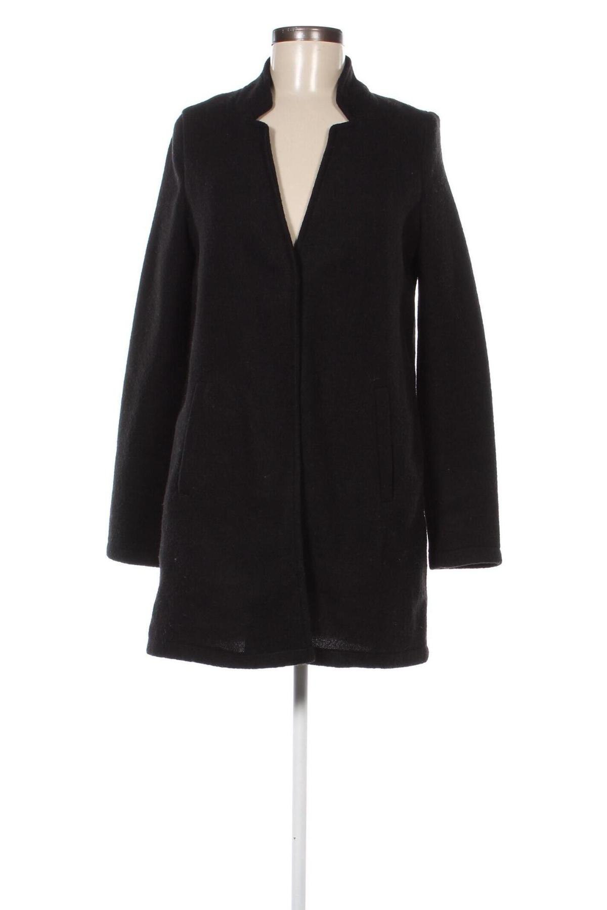 Damenmantel Vero Moda, Größe S, Farbe Schwarz, Preis € 16,70