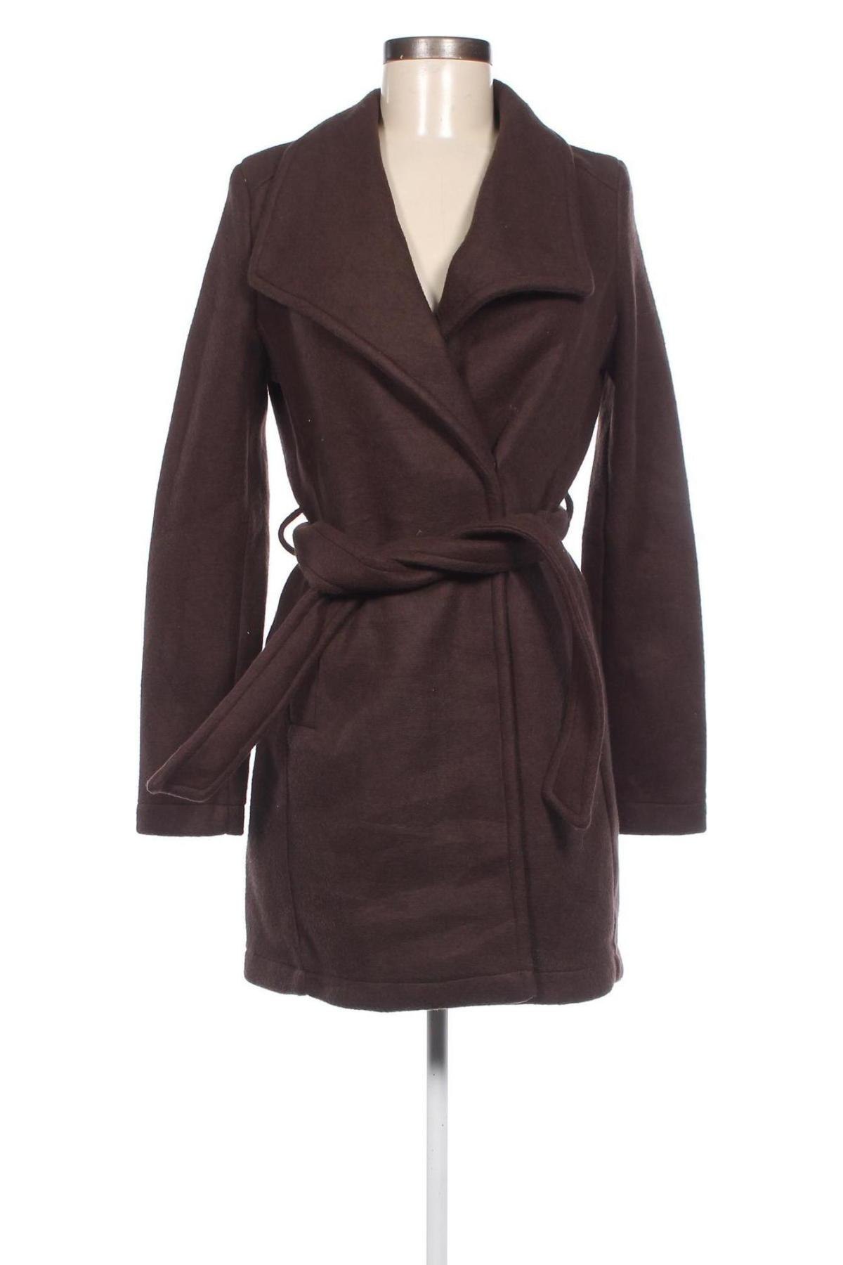 Γυναικείο παλτό Vero Moda, Μέγεθος XS, Χρώμα Καφέ, Τιμή 14,85 €