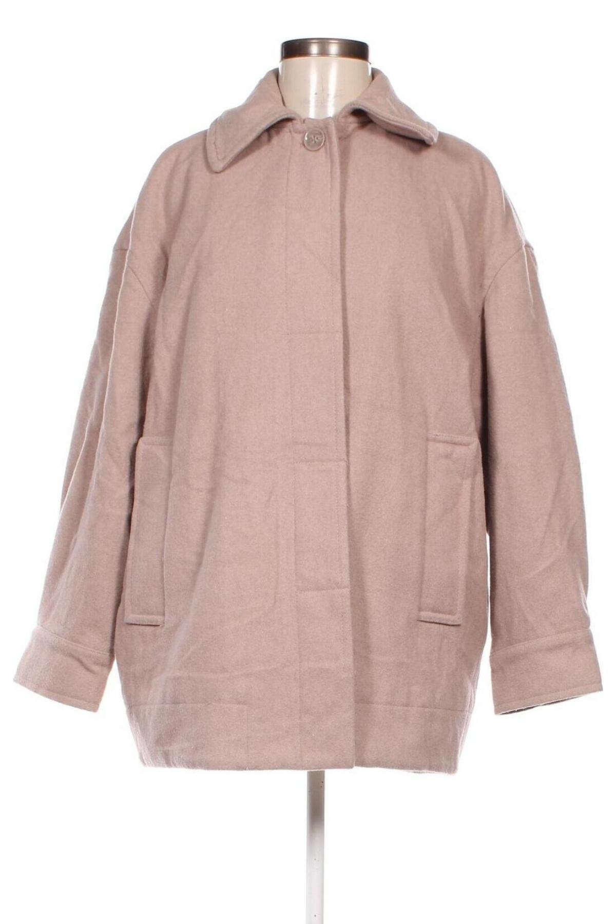 Γυναικείο παλτό Weekday, Μέγεθος XS, Χρώμα  Μπέζ, Τιμή 32,66 €