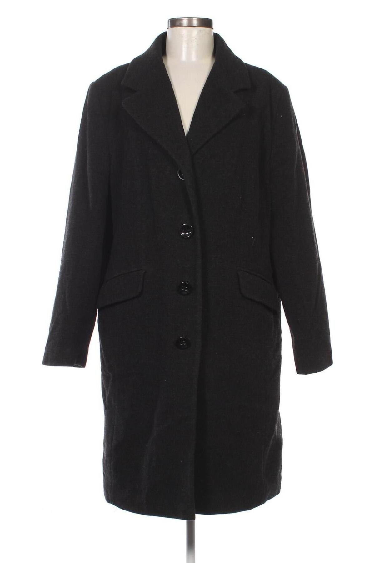 Γυναικείο παλτό Wega, Μέγεθος XL, Χρώμα Μαύρο, Τιμή 37,07 €