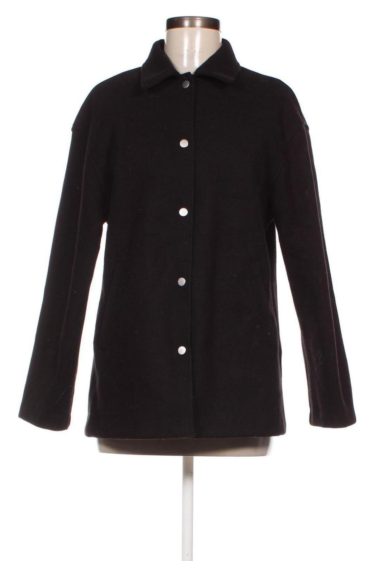 Γυναικείο παλτό Zara, Μέγεθος S, Χρώμα Μαύρο, Τιμή 15,31 €