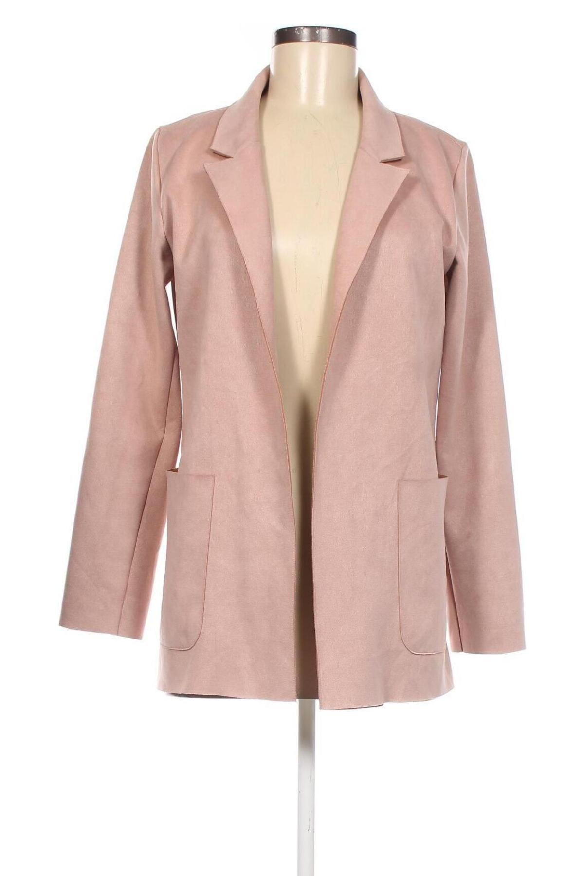 Дамско палто Zara, Размер S, Цвят Пепел от рози, Цена 28,05 лв.