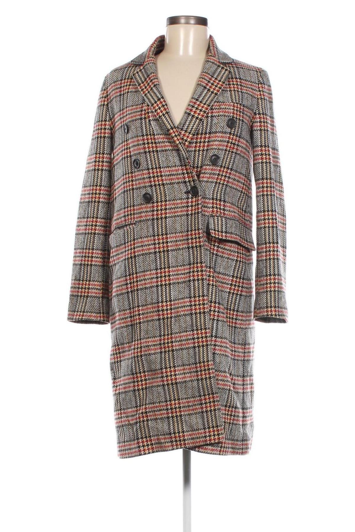 Γυναικείο παλτό Zara, Μέγεθος S, Χρώμα Πολύχρωμο, Τιμή 24,82 €