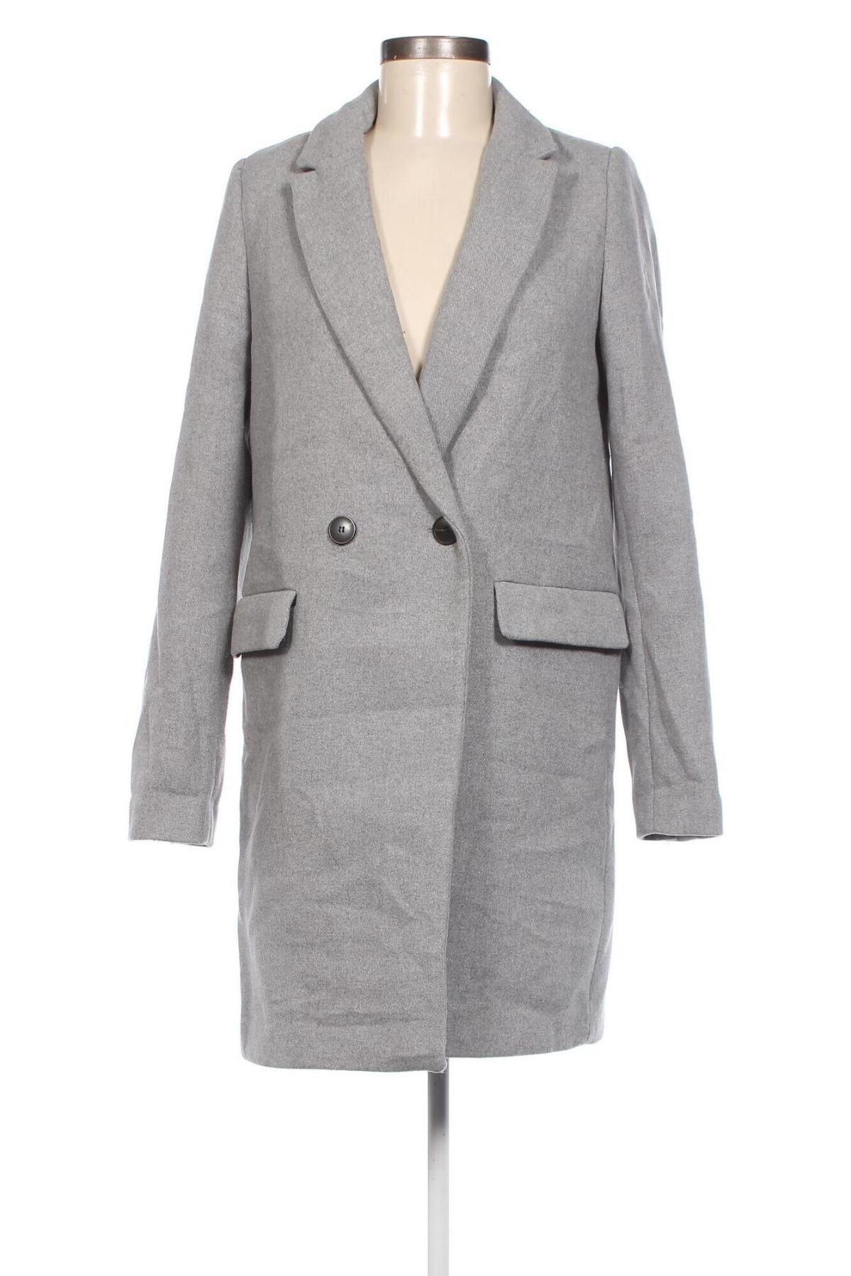 Palton de femei Zara Trafaluc, Mărime S, Culoare Gri, Preț 125,26 Lei