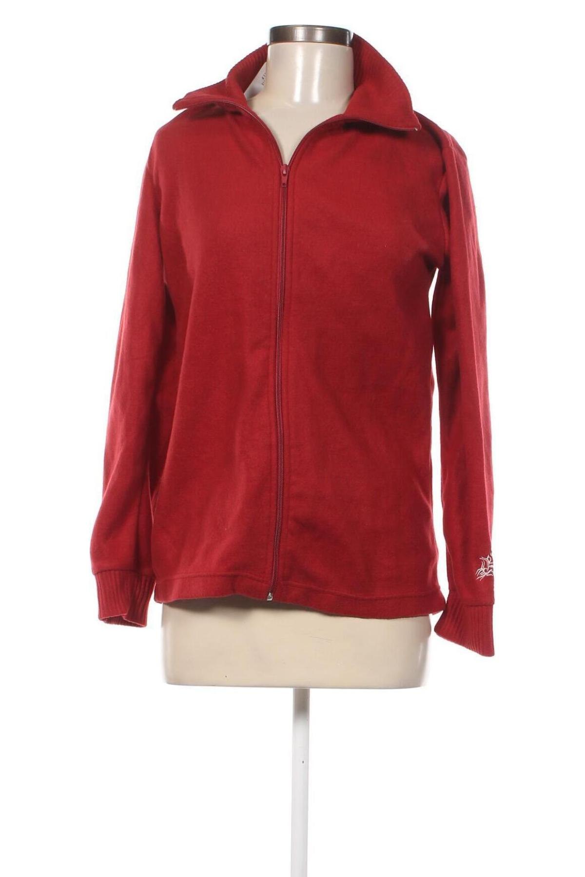 Damen Fleece Oberteil , Größe S, Farbe Rot, Preis € 3,49