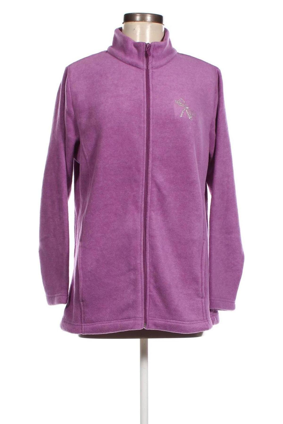 Damen Fleece Oberteil , Größe L, Farbe Lila, Preis € 13,57