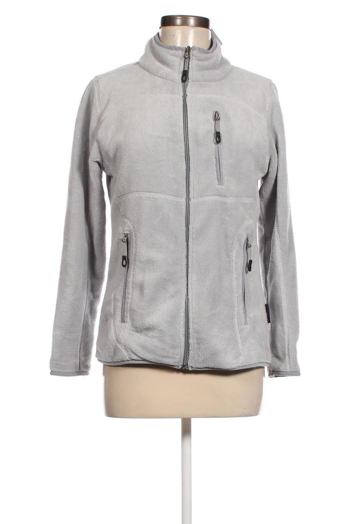 Damen Fleece Oberteil , Größe S, Farbe Grau, Preis € 10,86