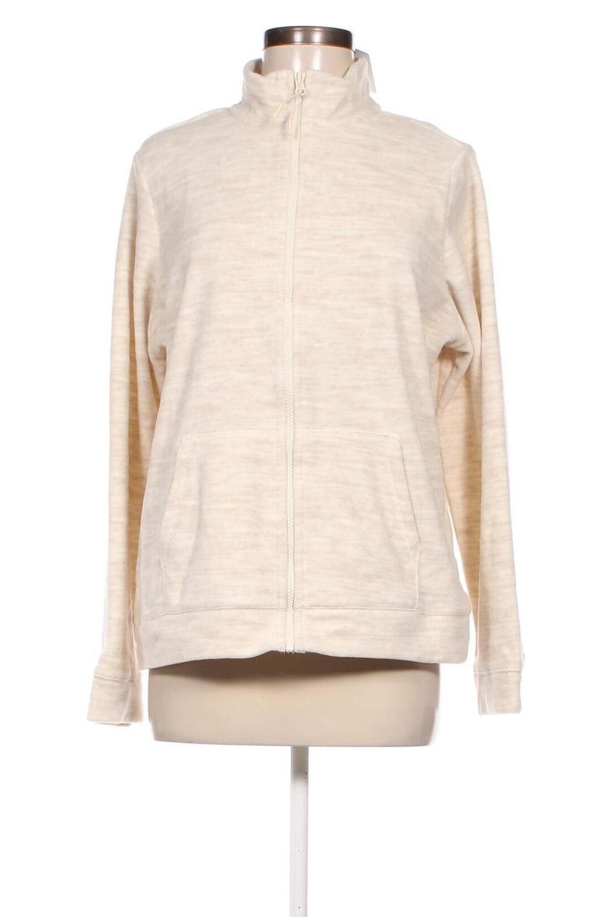 Damen Fleece Oberteil  C&A, Größe L, Farbe Beige, Preis 10,86 €