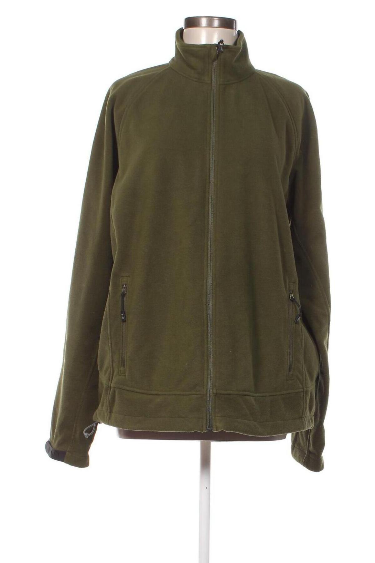 Damen Fleece Oberteil  Lands' End, Größe L, Farbe Grün, Preis 10,86 €