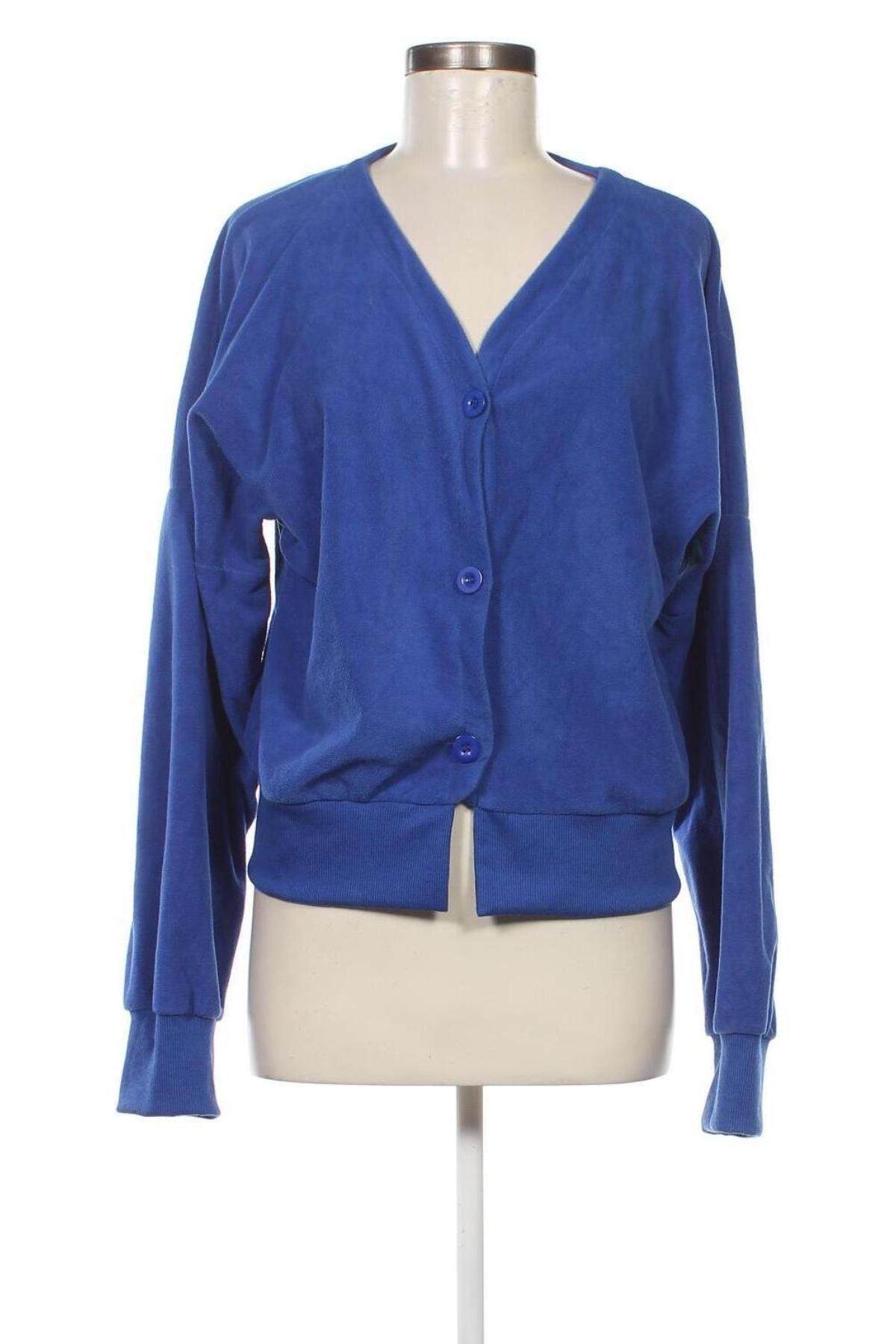 Damen Fleece Oberteil  MissLook, Größe M, Farbe Blau, Preis 9,50 €
