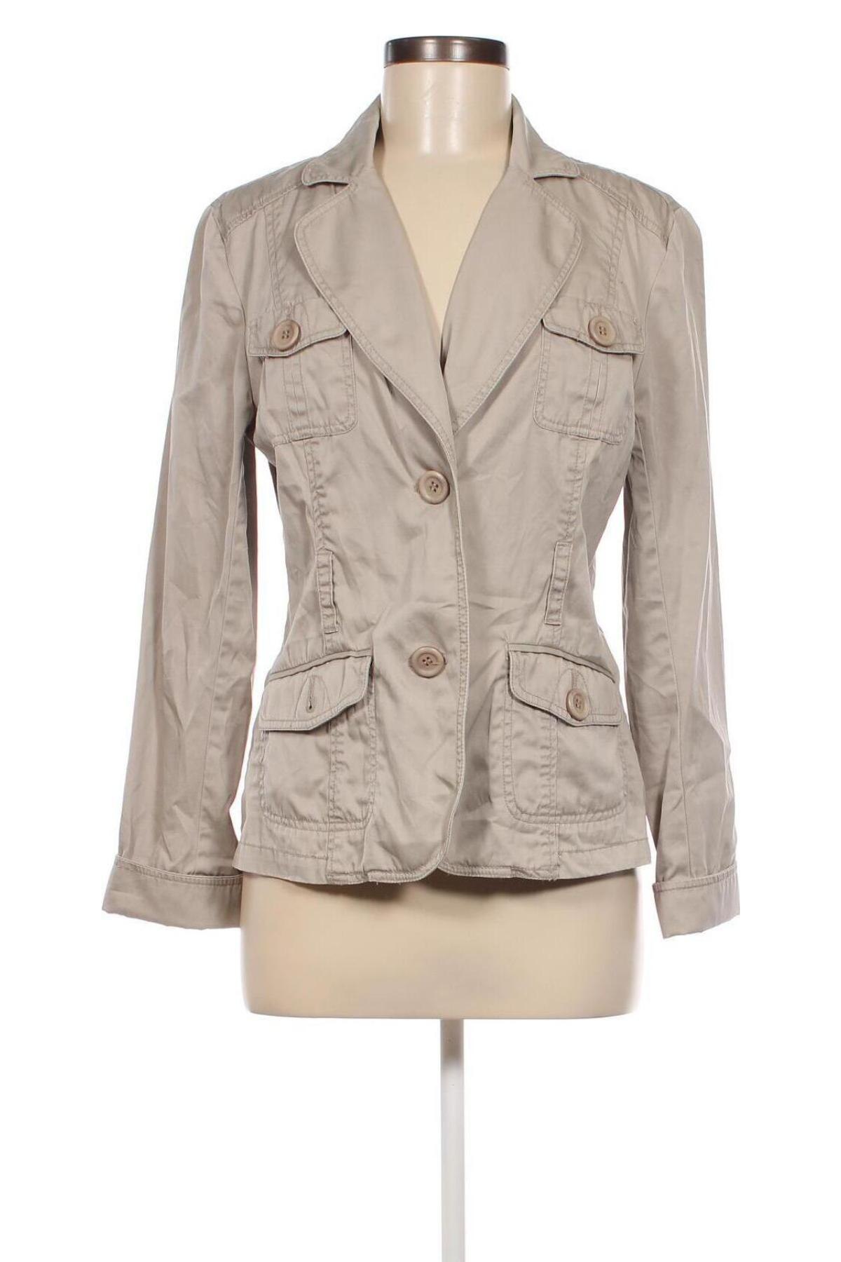 Damen Blazer, Größe M, Farbe Beige, Preis 7,66 €