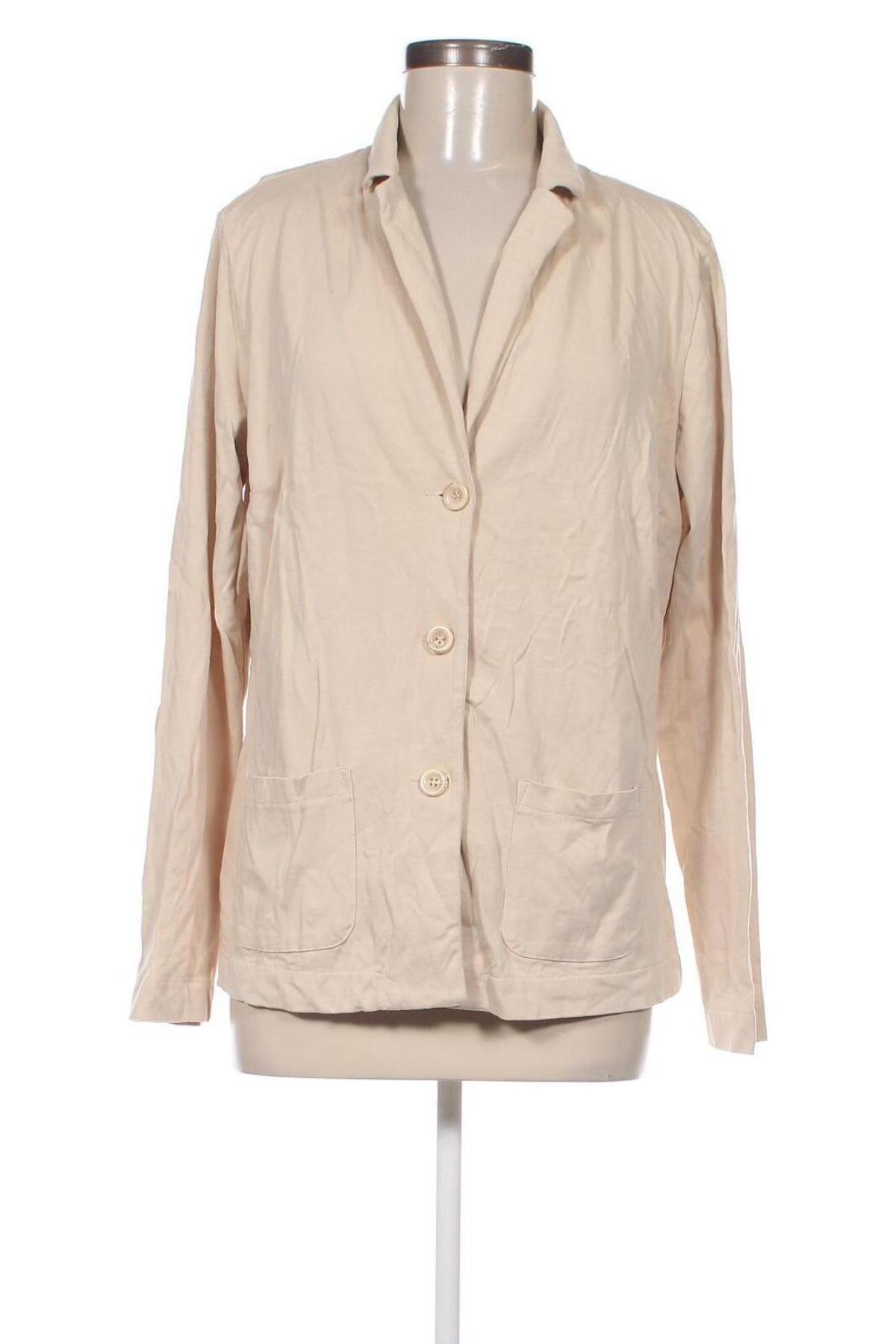 Damen Blazer, Größe M, Farbe Beige, Preis 6,49 €