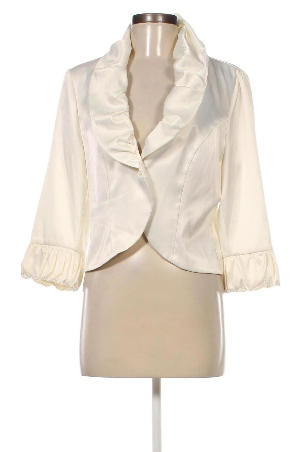 Γυναικείο σακάκι, Μέγεθος M, Χρώμα Εκρού, Τιμή 12,83 €