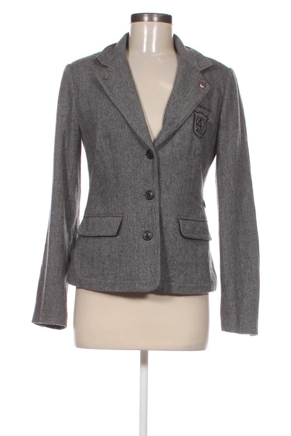 Damen Blazer 4 Wards, Größe M, Farbe Grau, Preis € 13,47