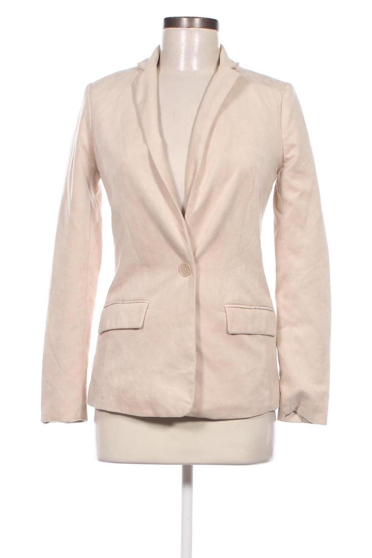 Damen Blazer Amisu, Größe S, Farbe Ecru, Preis 12,25 €