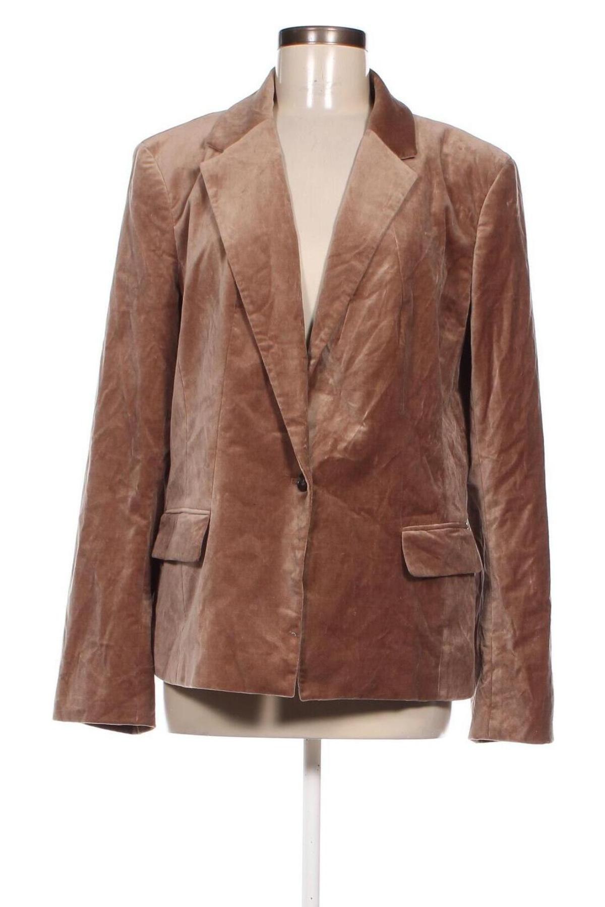 Damen Blazer Ann Taylor, Größe XXL, Farbe Braun, Preis 51,11 €