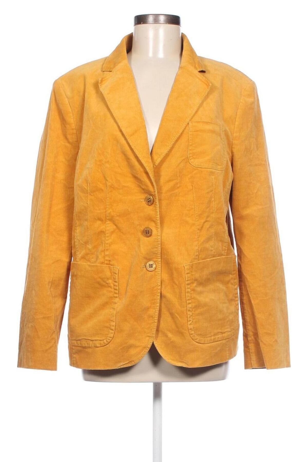 Damen Blazer Bianca, Größe XL, Farbe Gelb, Preis 15,31 €