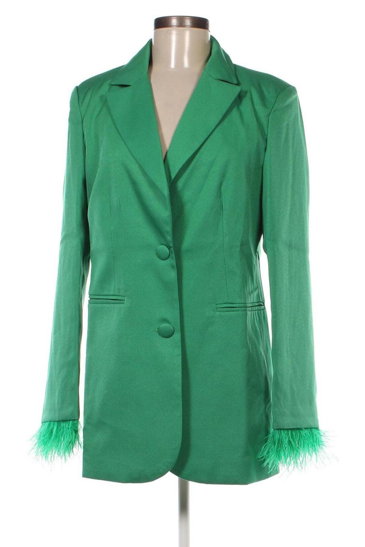 Damen Blazer Boohoo, Größe M, Farbe Grün, Preis € 25,20