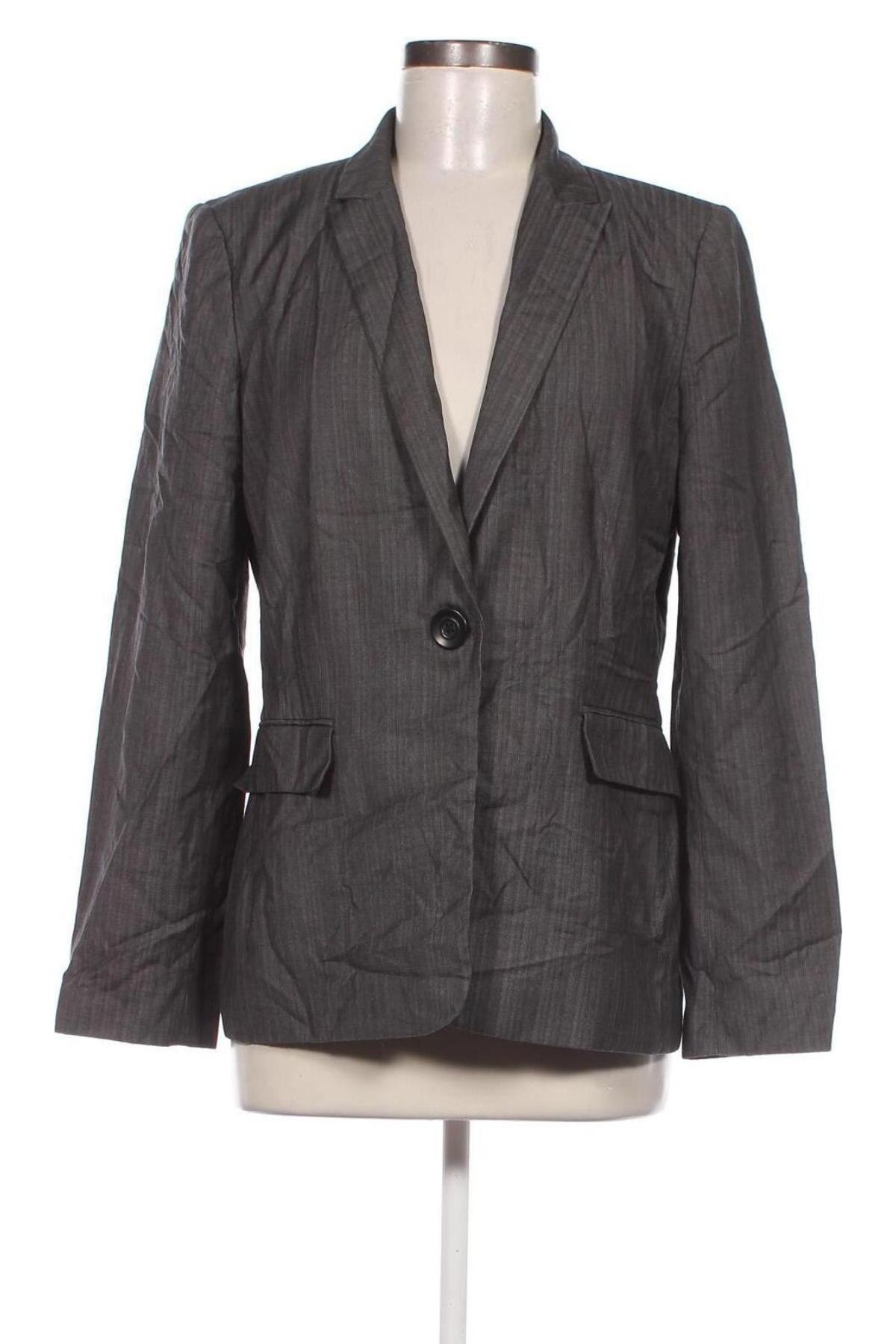 Γυναικείο σακάκι Calvin Klein, Μέγεθος L, Χρώμα Γκρί, Τιμή 63,40 €