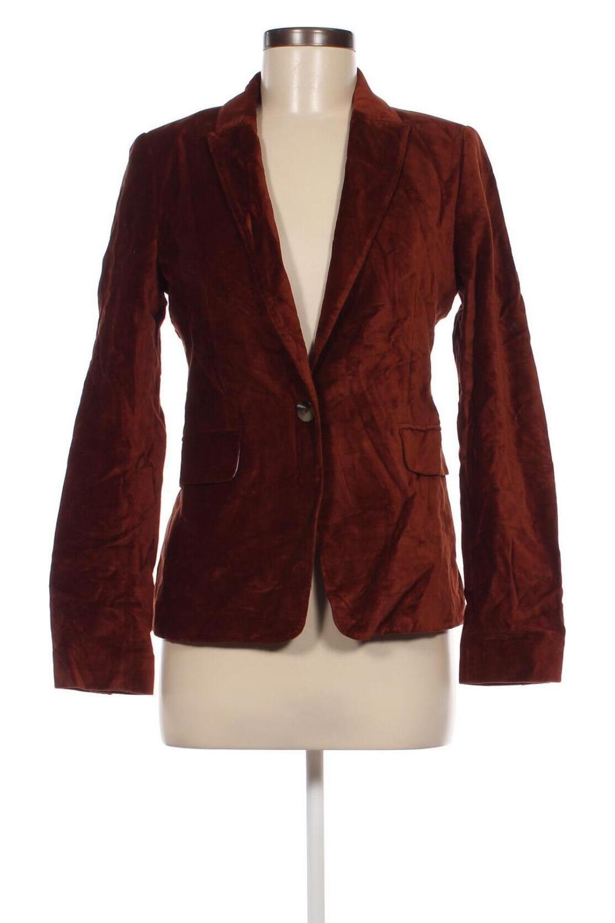 Дамско сако Caroll, Размер M, Цвят Кафяв, Цена 56,50 лв.