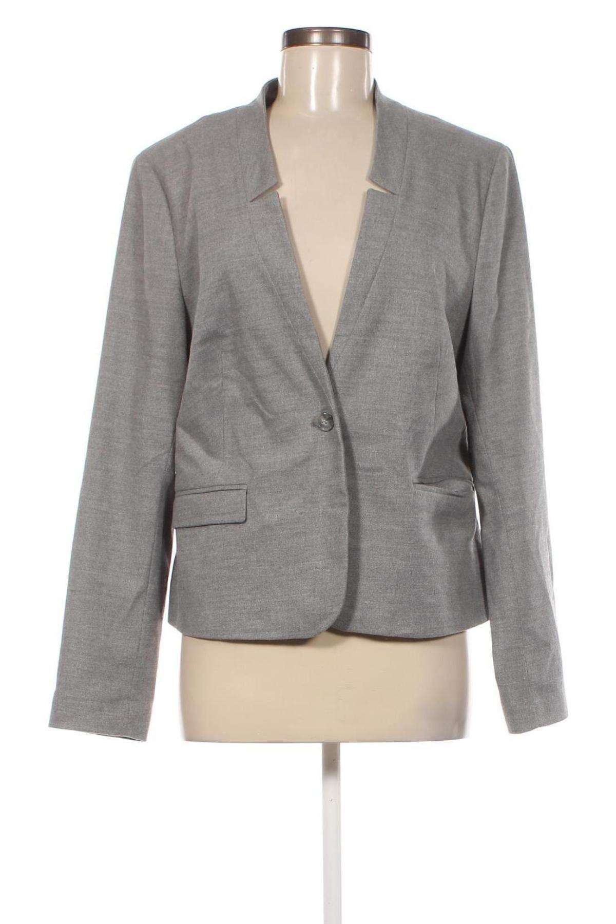 Damen Blazer Comma,, Größe XL, Farbe Grau, Preis 25,95 €