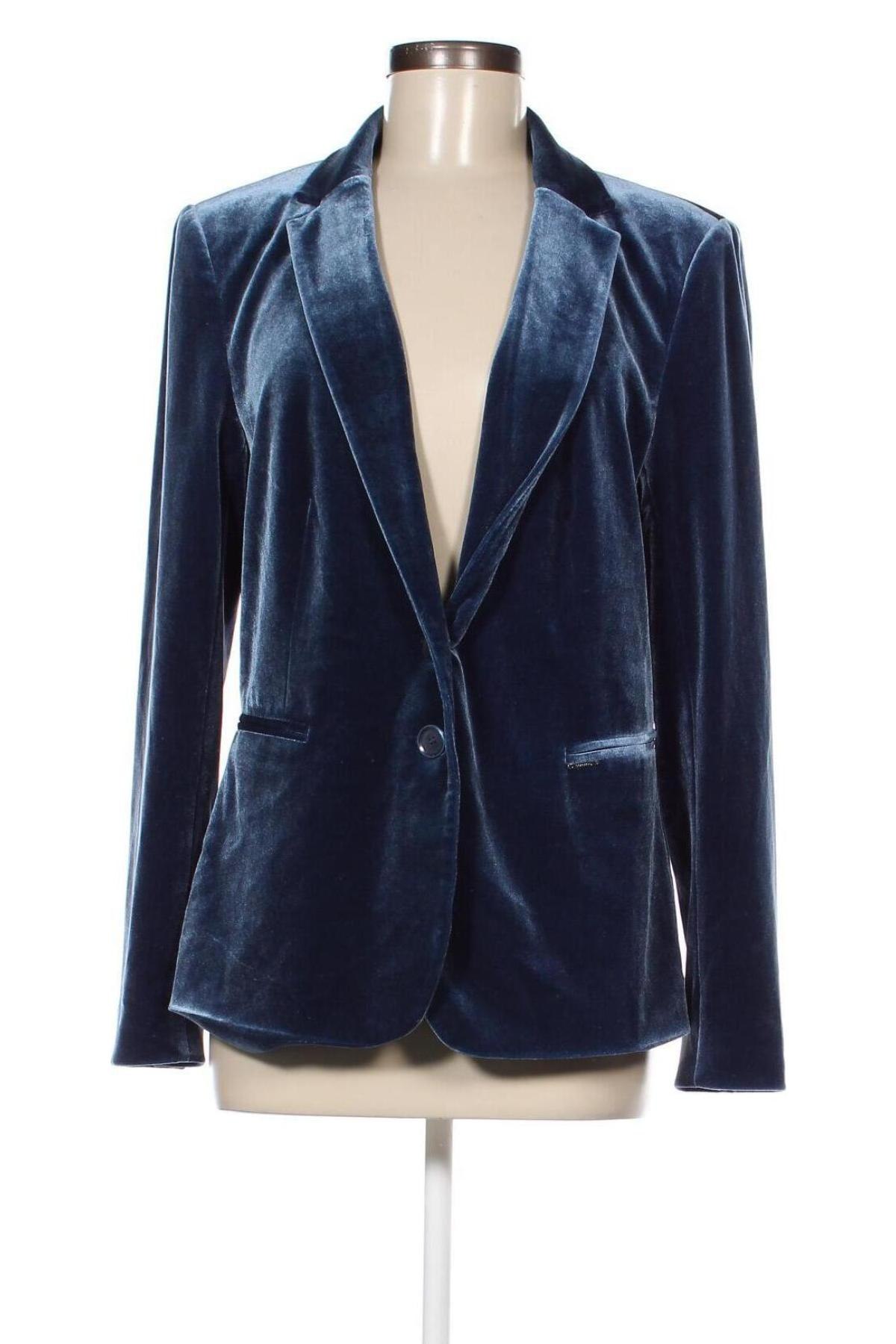 Damen Blazer Comma,, Größe L, Farbe Blau, Preis € 39,32