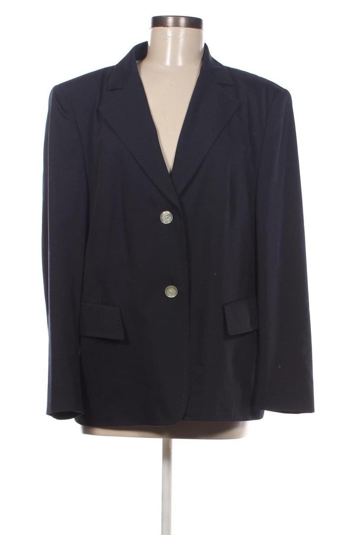 Γυναικείο σακάκι Delmod, Μέγεθος XXL, Χρώμα Μπλέ, Τιμή 14,97 €