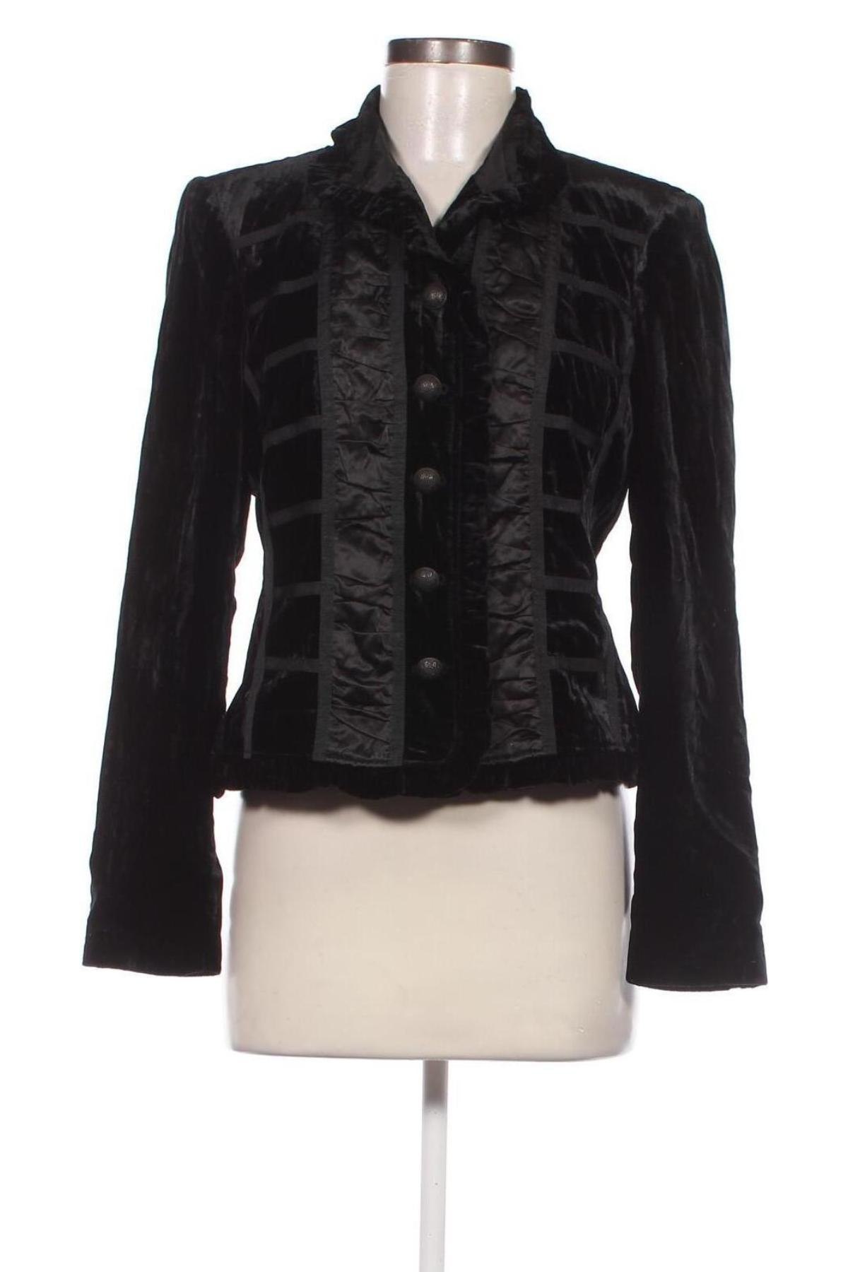 Γυναικείο σακάκι Franco Callegari, Μέγεθος M, Χρώμα Μαύρο, Τιμή 27,22 €