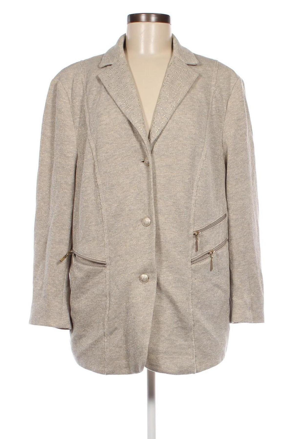 Damen Blazer Gelco, Größe XXL, Farbe Beige, Preis € 18,37