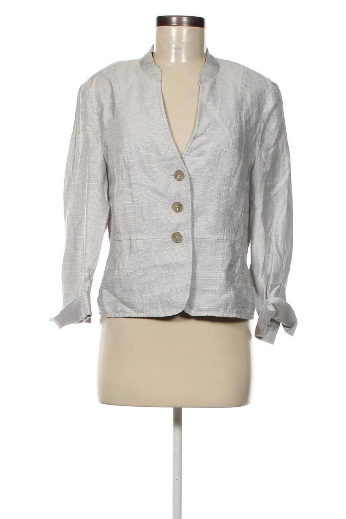 Damen Blazer Gerry Weber, Größe L, Farbe Grau, Preis 39,32 €