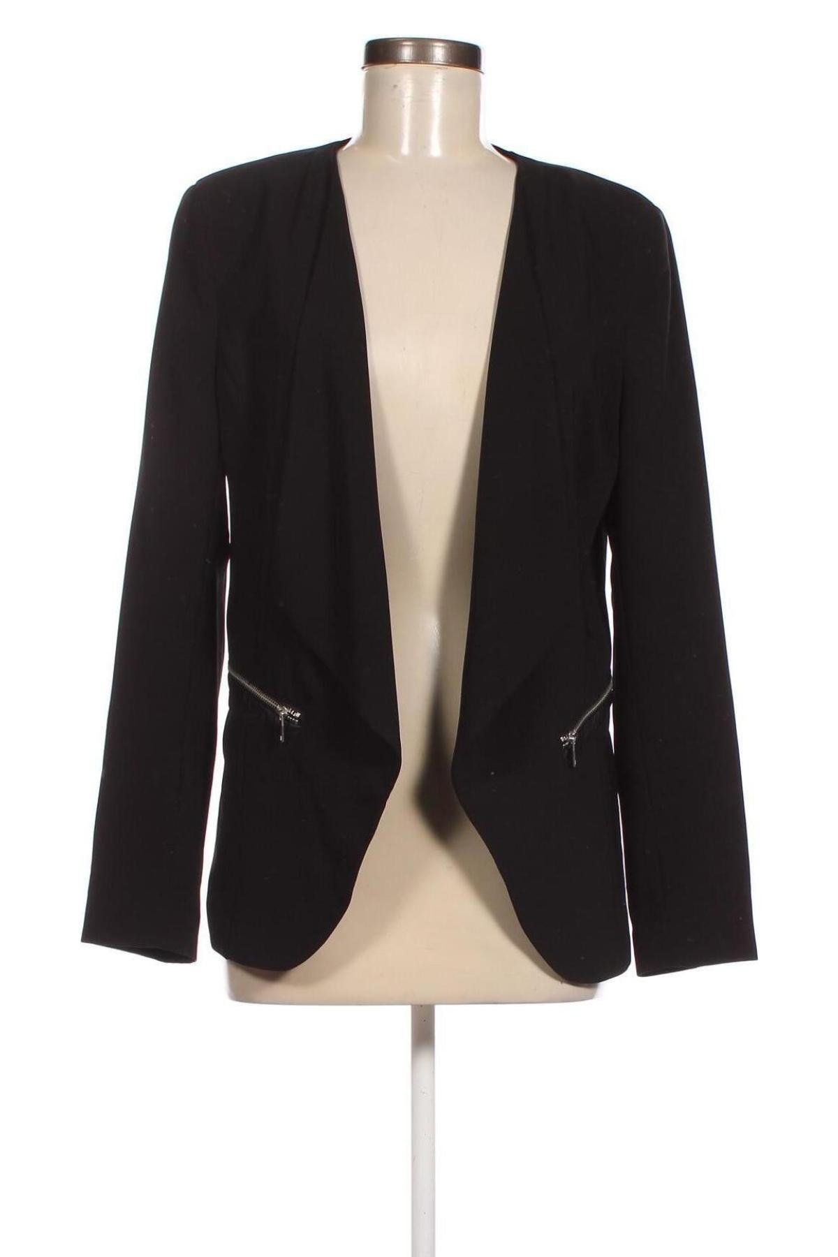 Дамско сако H&M, Размер L, Цвят Черен, Цена 24,20 лв.