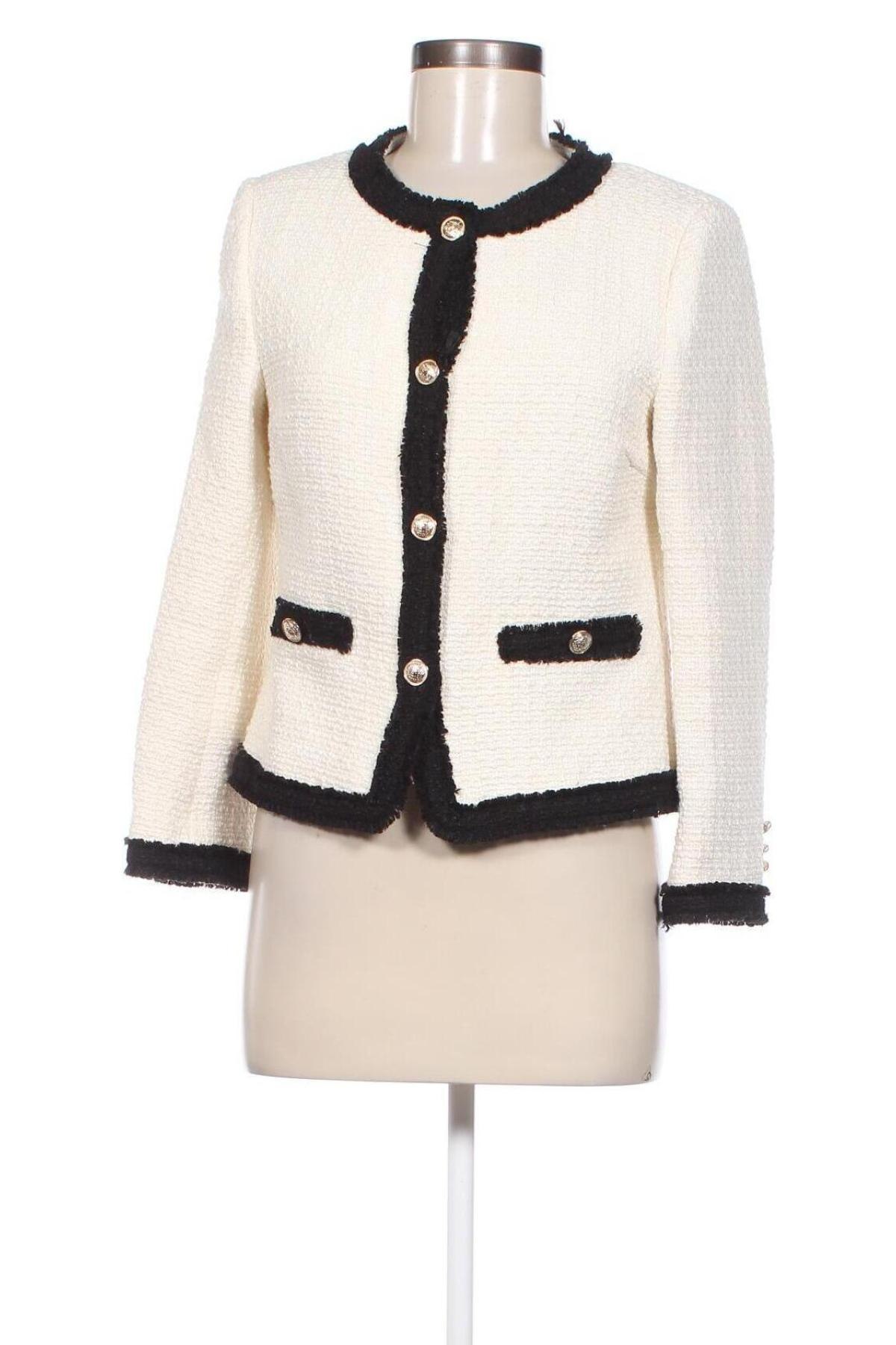 Γυναικείο σακάκι H&M, Μέγεθος S, Χρώμα Εκρού, Τιμή 12,83 €