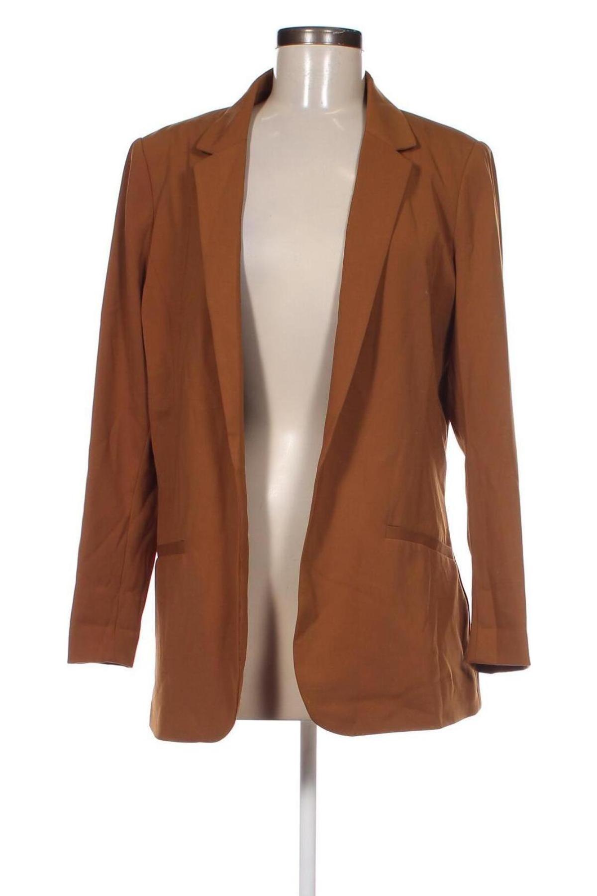 Γυναικείο σακάκι H&M, Μέγεθος XL, Χρώμα Καφέ, Τιμή 27,22 €