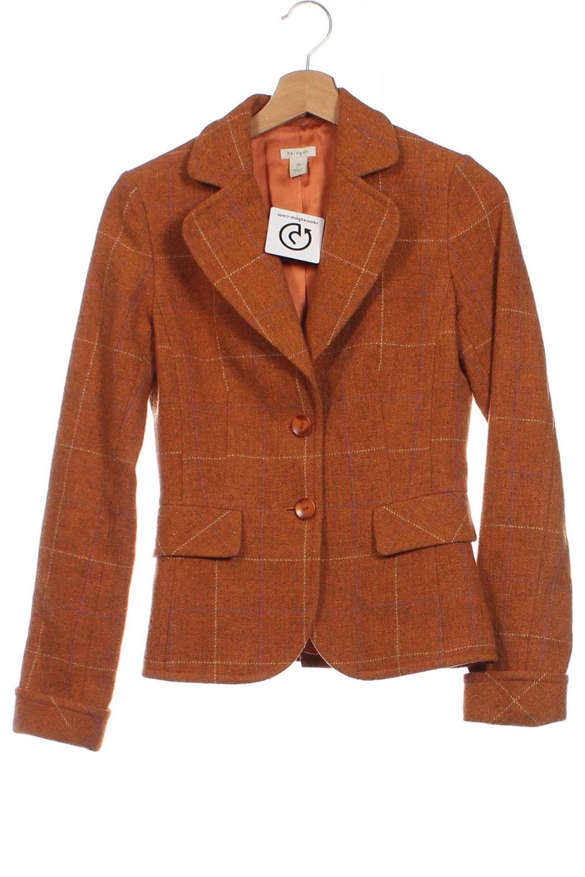 Damen Blazer Halogen, Größe XS, Farbe Orange, Preis € 16,57