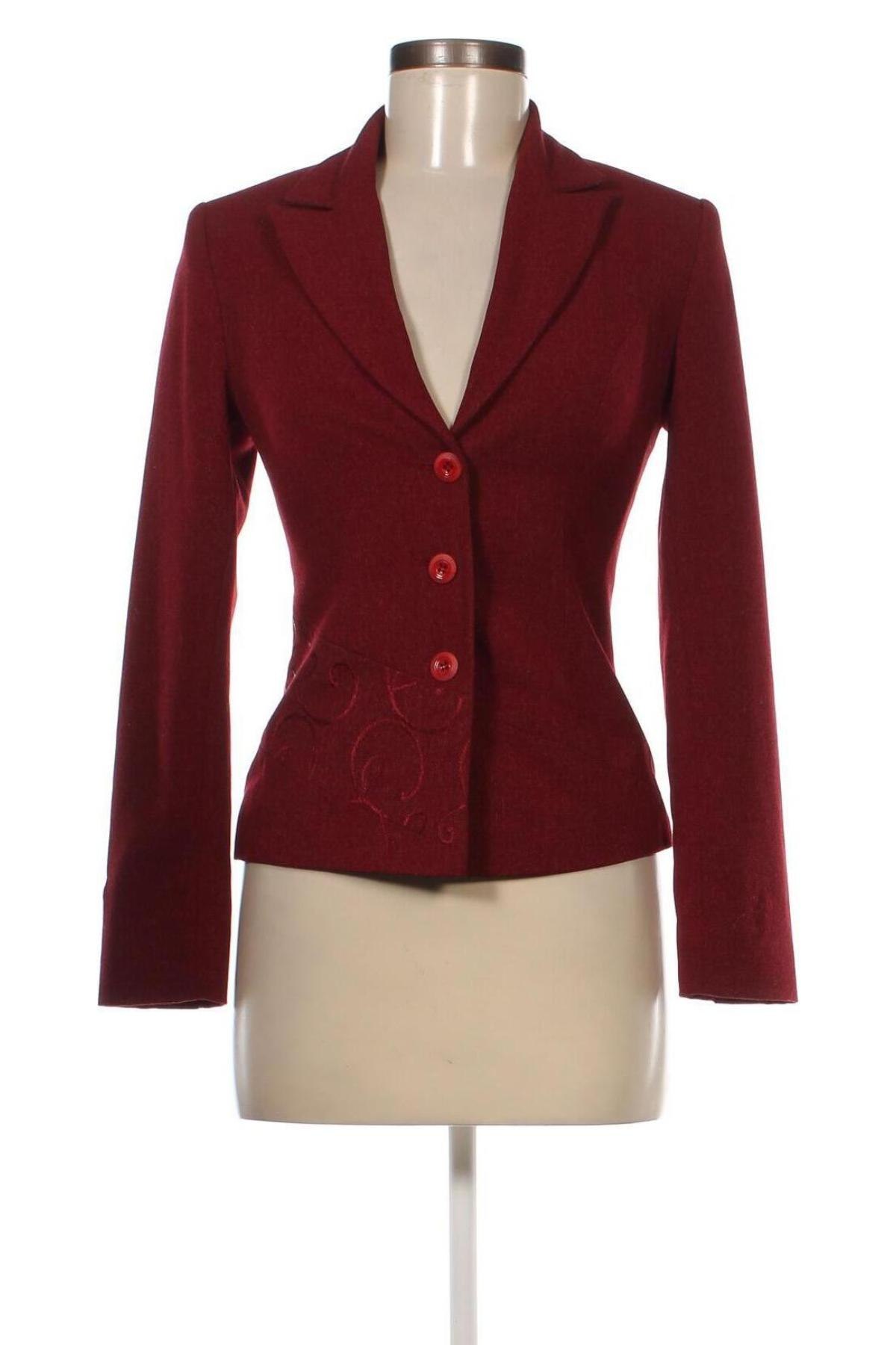 Γυναικείο σακάκι Kensol, Μέγεθος S, Χρώμα Κόκκινο, Τιμή 30,69 €