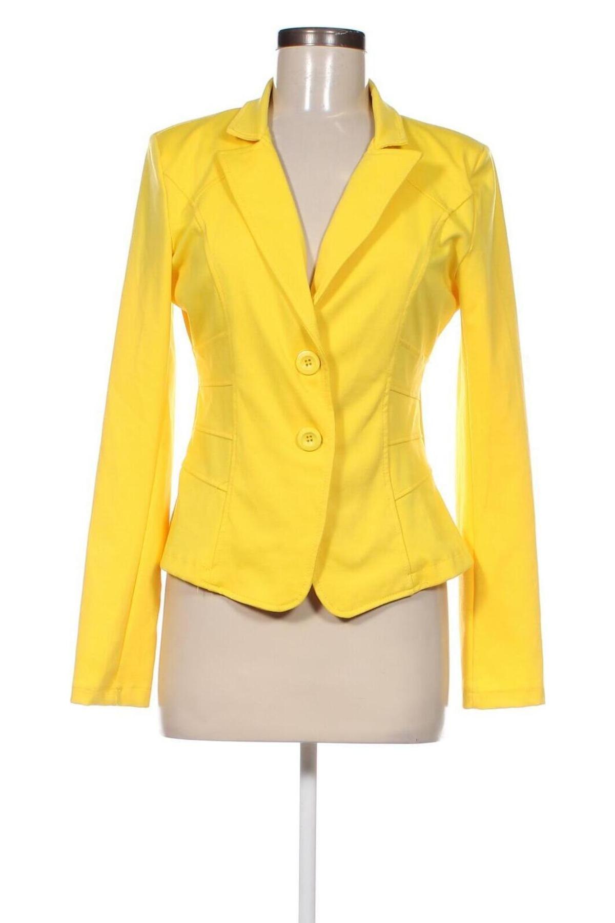 Дамско сако Lola & Liza, Размер M, Цвят Жълт, Цена 60,00 лв.