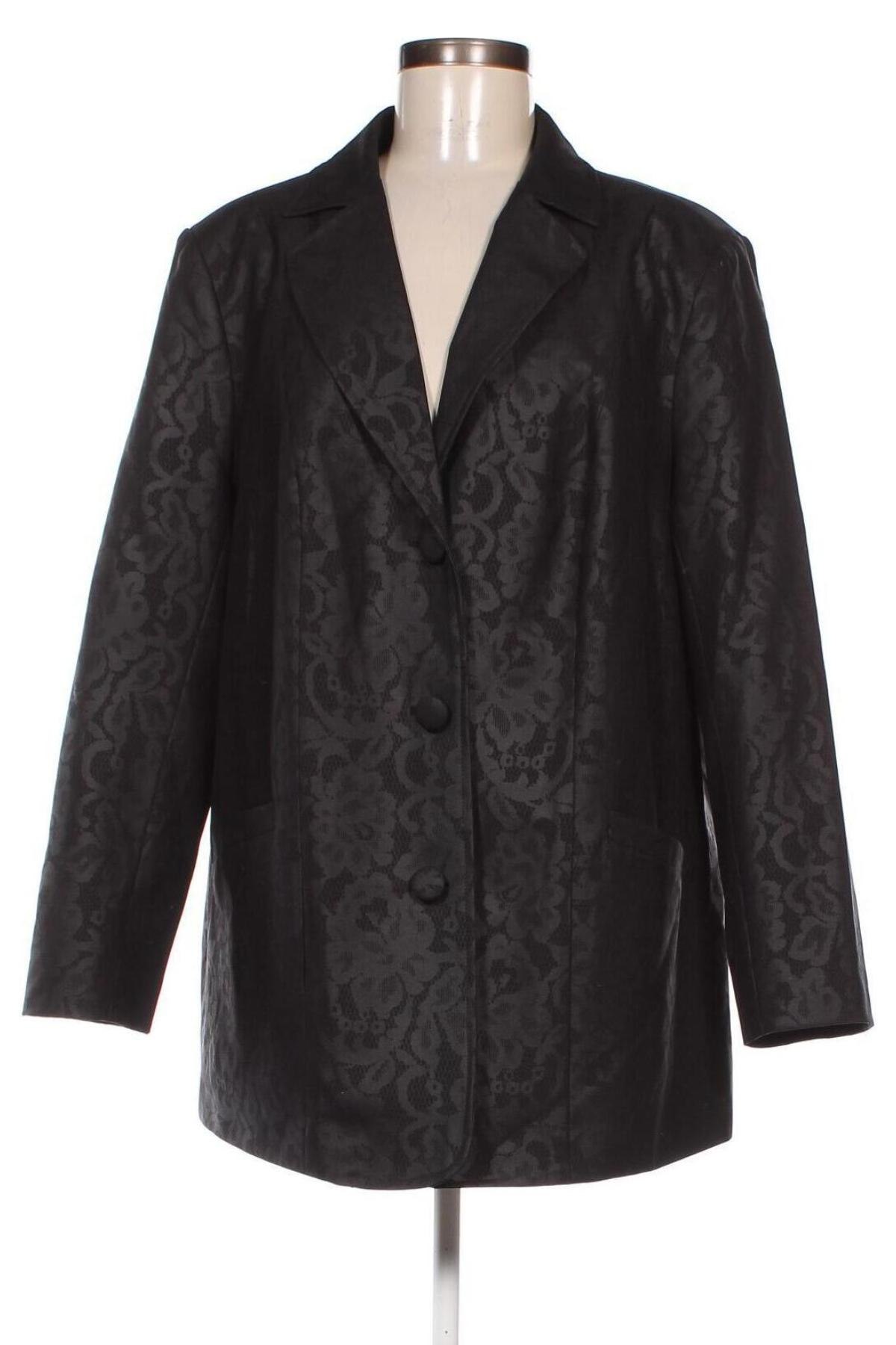 Γυναικείο σακάκι M. Collection, Μέγεθος XXL, Χρώμα Μαύρο, Τιμή 17,69 €