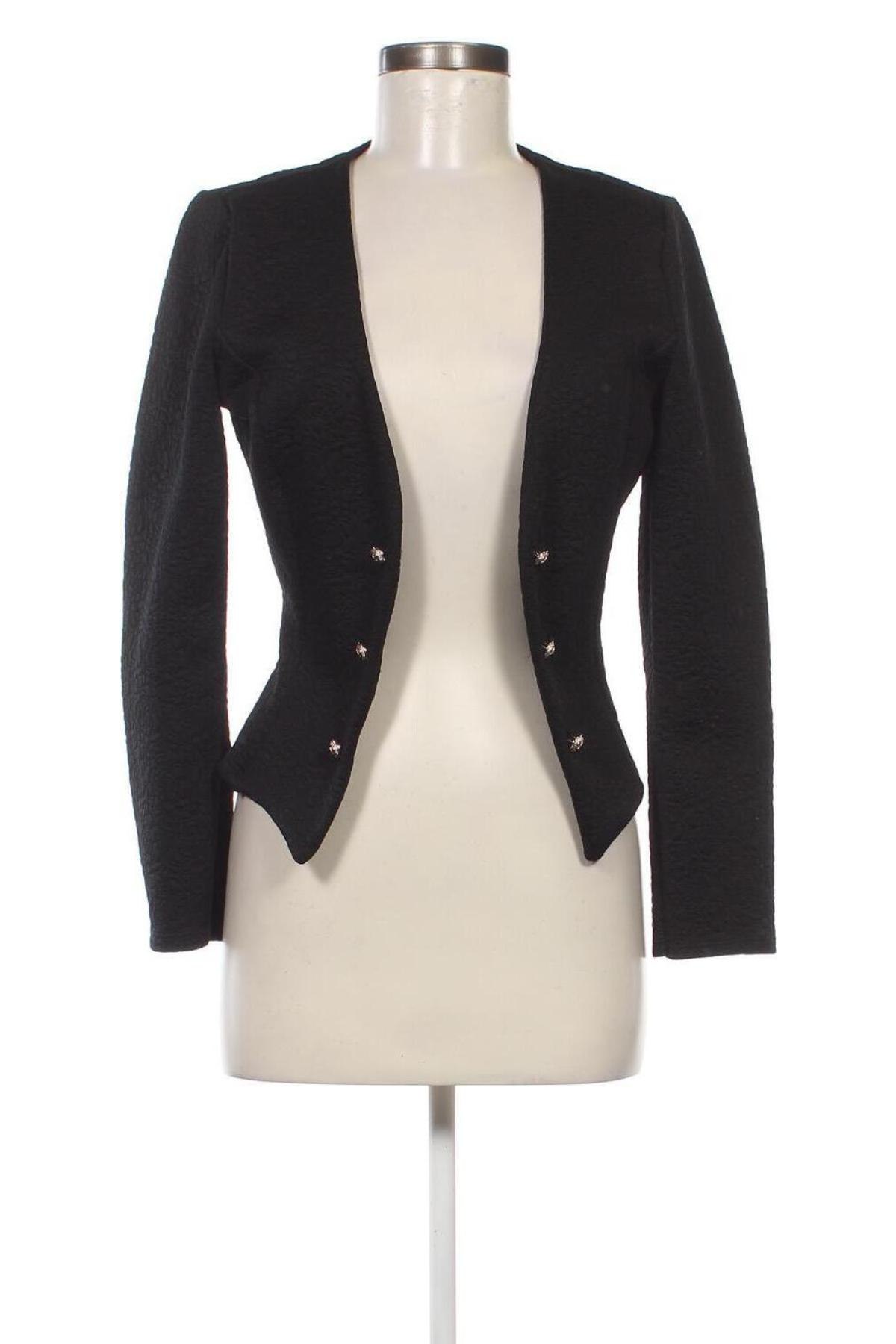 Damen Blazer Made In Italy, Größe S, Farbe Schwarz, Preis € 13,78