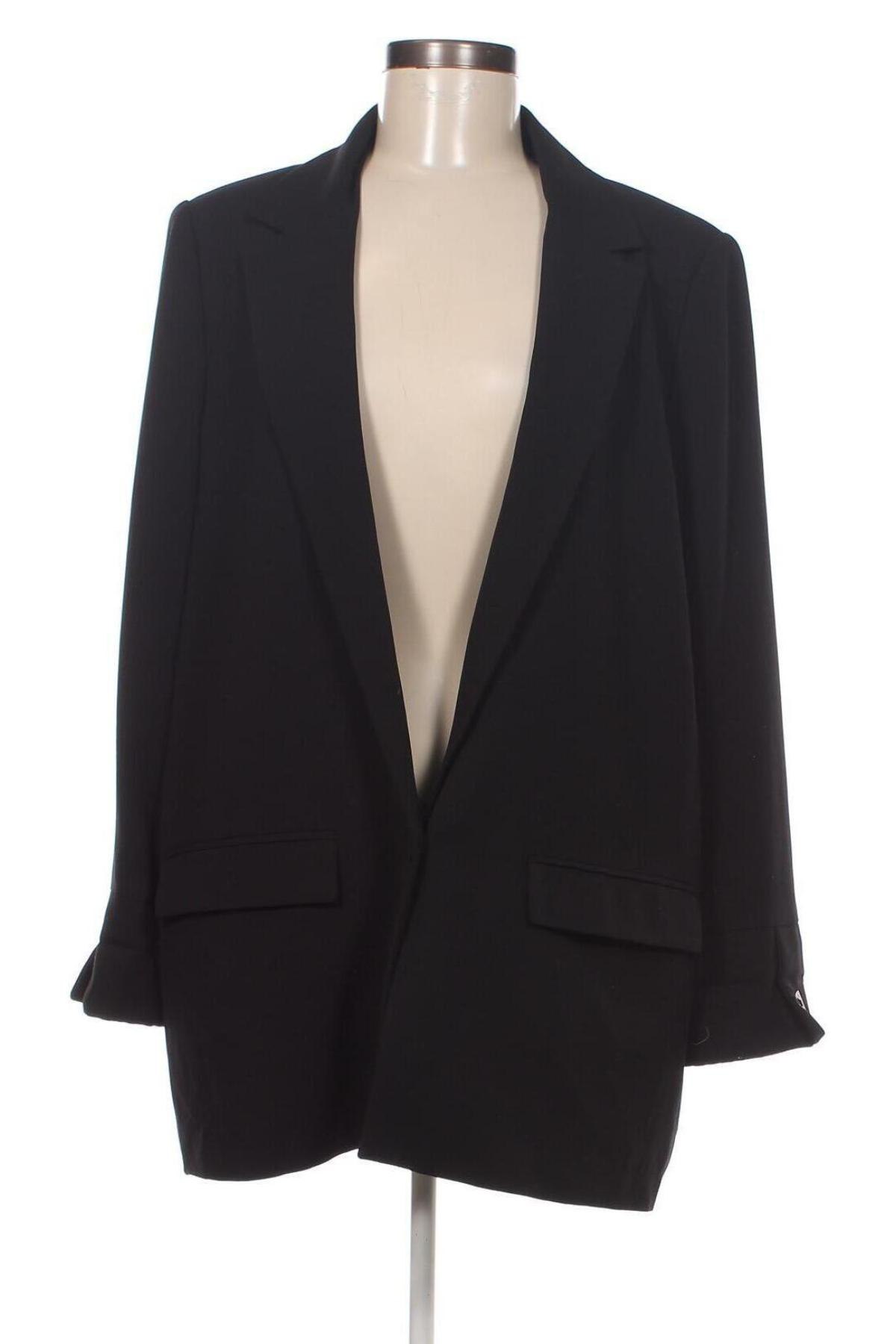 Damen Blazer Mango, Größe XL, Farbe Schwarz, Preis 38,27 €